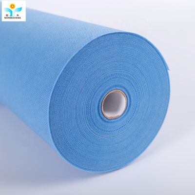 3.2m SMS Gown Non Woven Fabric 100gsm With ISO9001 Hydrophilic Anti-Static